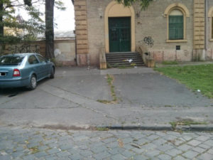 Parkolás a vágóhídnál